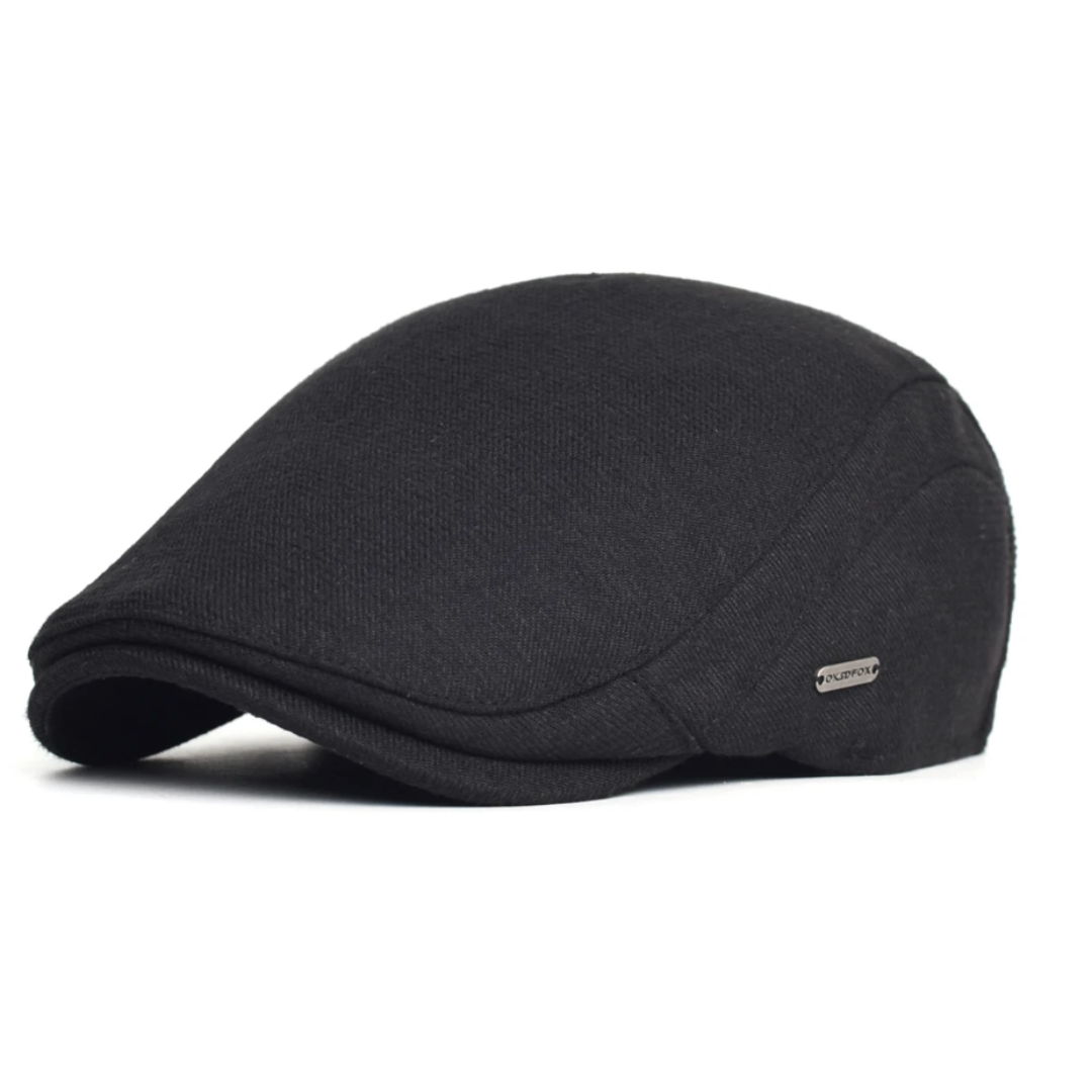Beret : Streetsyle Baret Class Dames - Zwart in Zwart