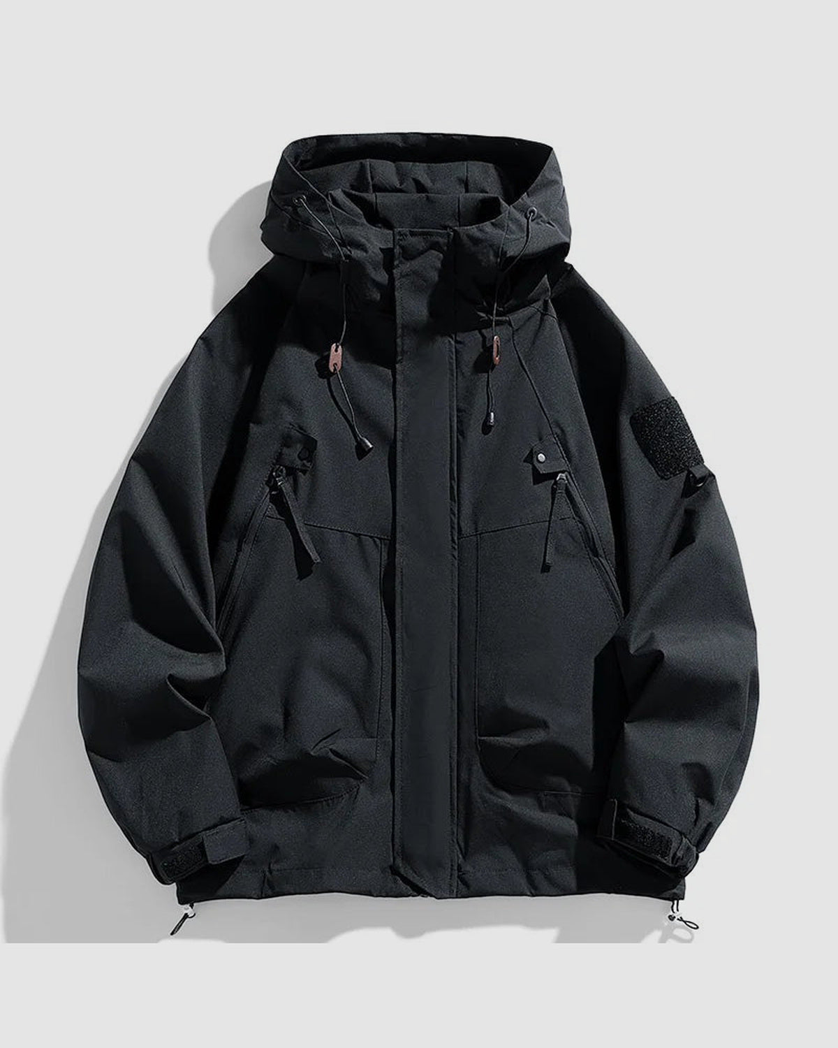 Herren Windjacke wasserdicht mit Kapuze, Bild 1