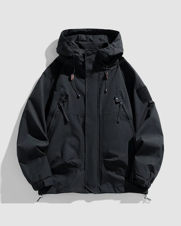 Herren Windjacke wasserdicht mit Kapuze, Bild 1