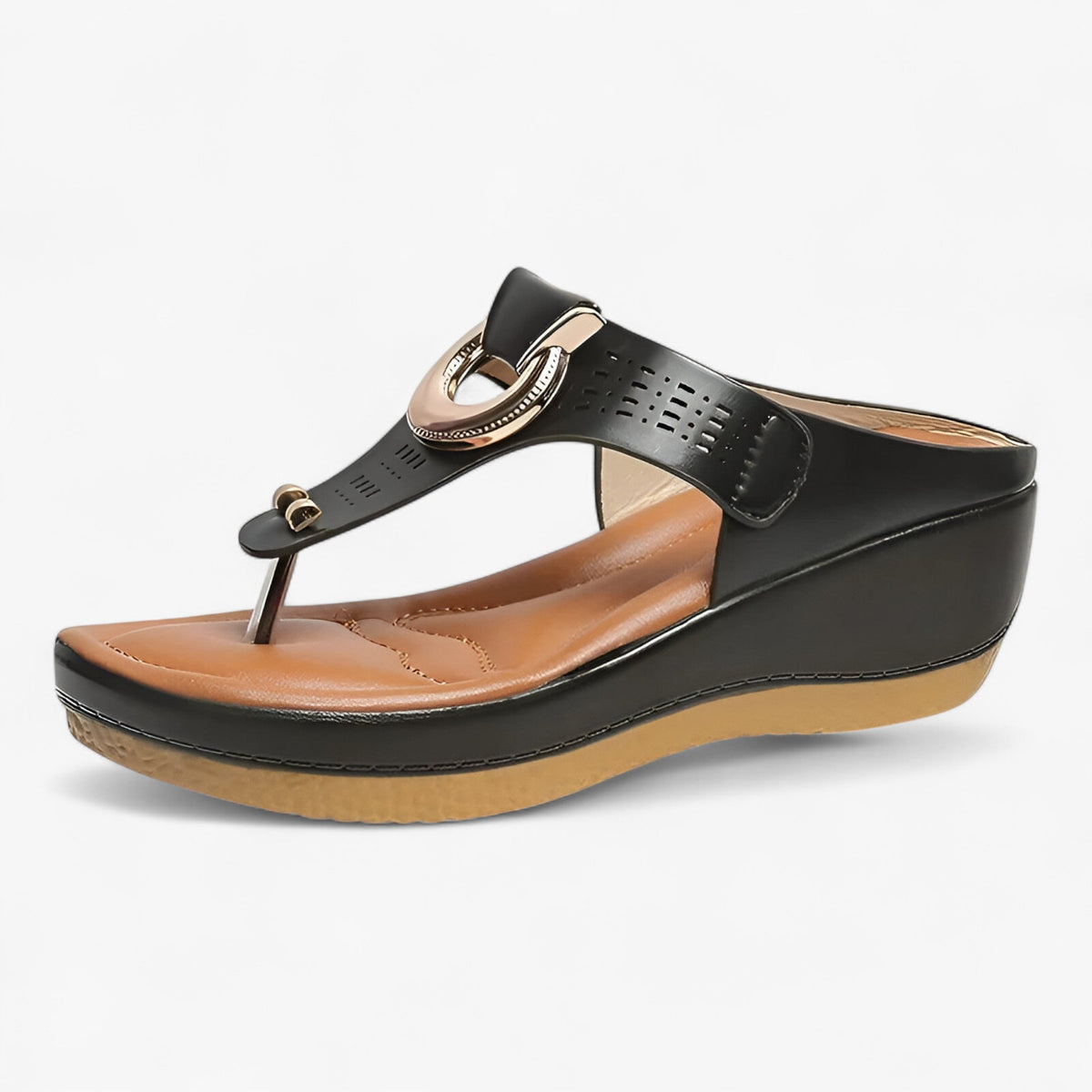 Damen Sandalen Flach