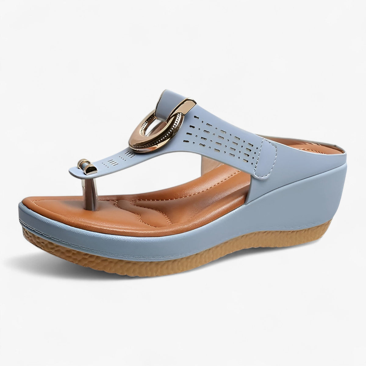 Damen Sandalen Flach
