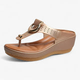 Damen Sandalen Flach