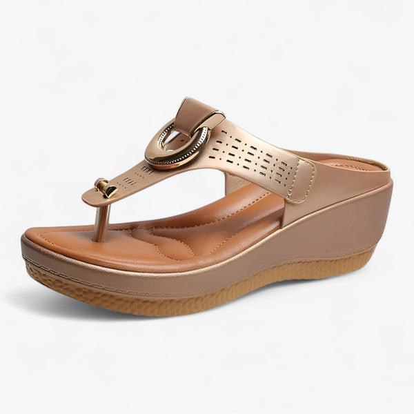 Damen Sandalen Flach