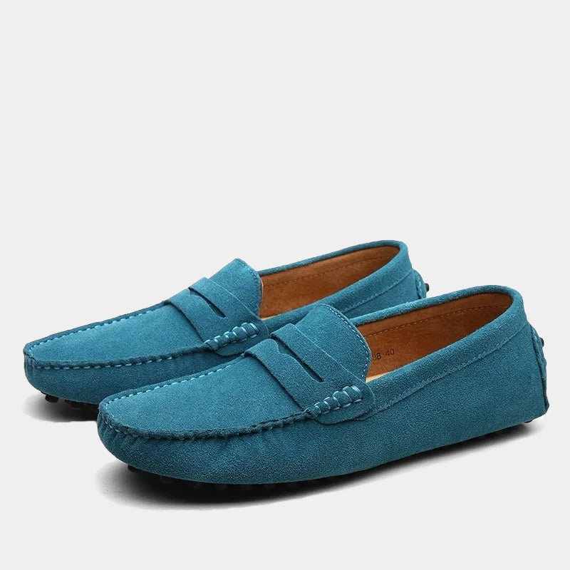 Mokassins Herren Wildleder - Moderne Penny-Loafer