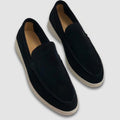 Herren Vintage-Leder-Loafer