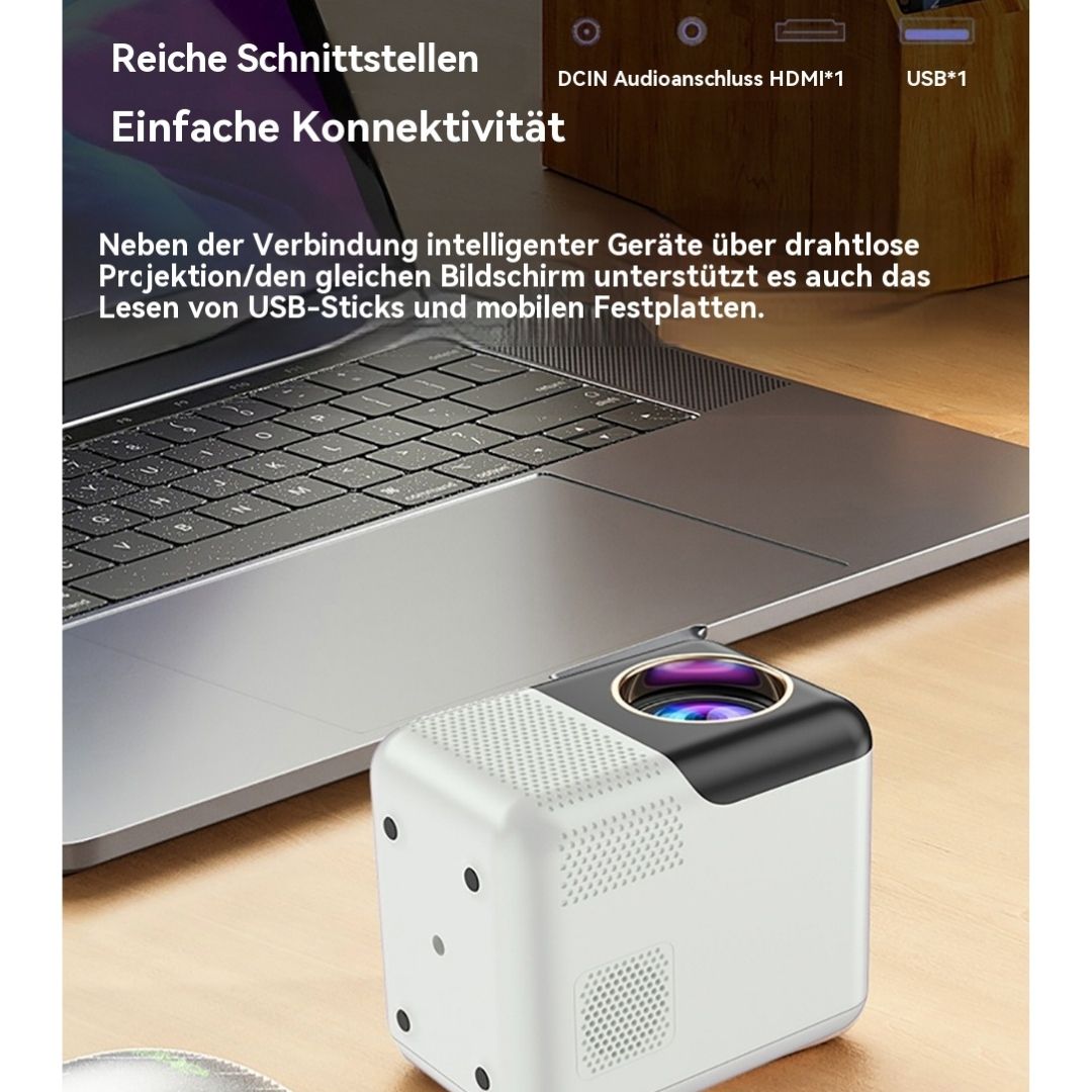 Mini-Projektor HD für Heimkino, tragbar – Ansicht 13