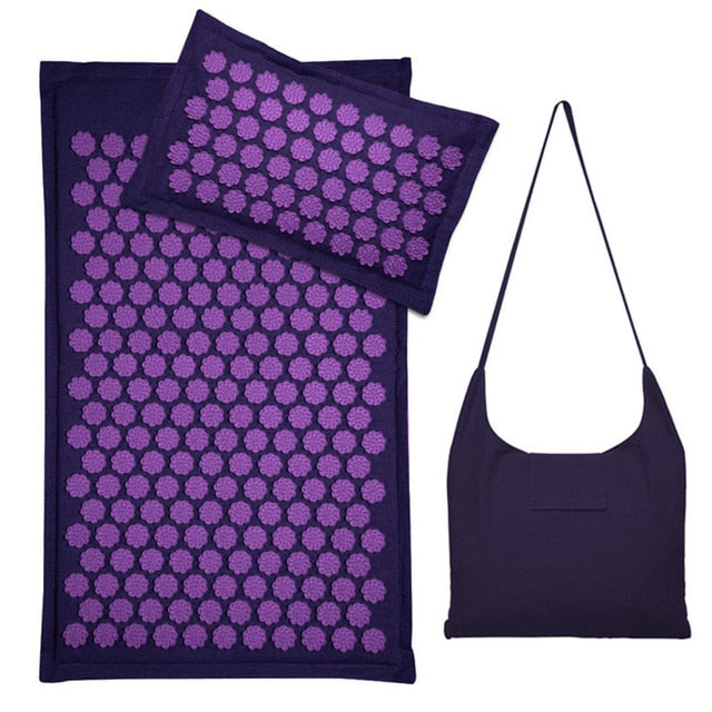 Akupressurmatte & Kissen Set - 5500 Druckpunkte