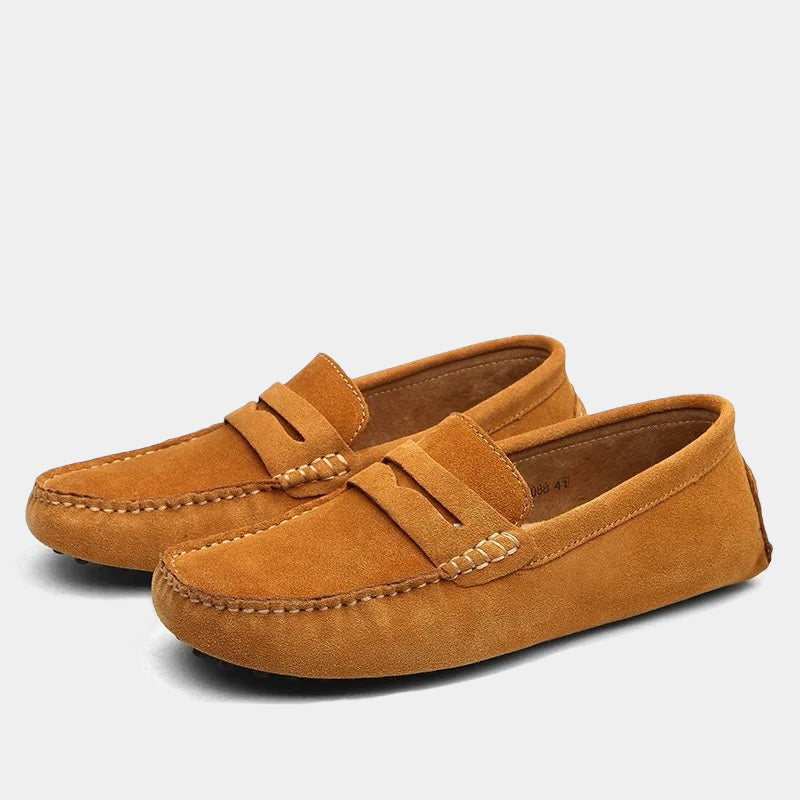 Mokassins Herren Wildleder - Moderne Penny-Loafer
