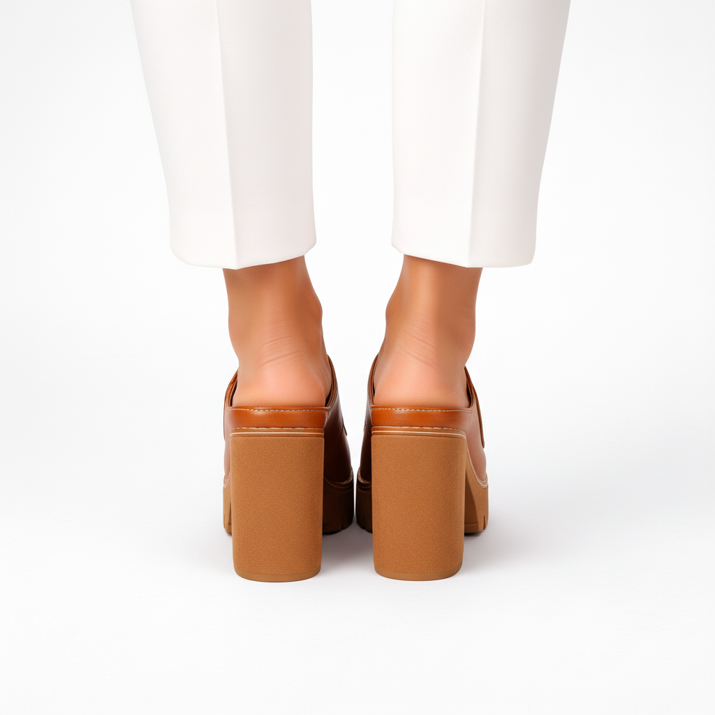 Damen Plateau Pumps