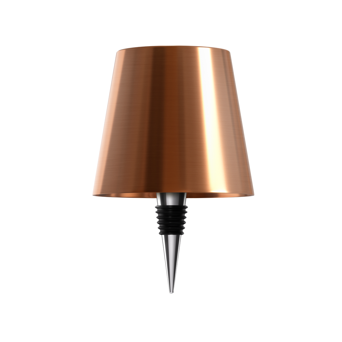 Kabellose Tischlampe Flaschenform