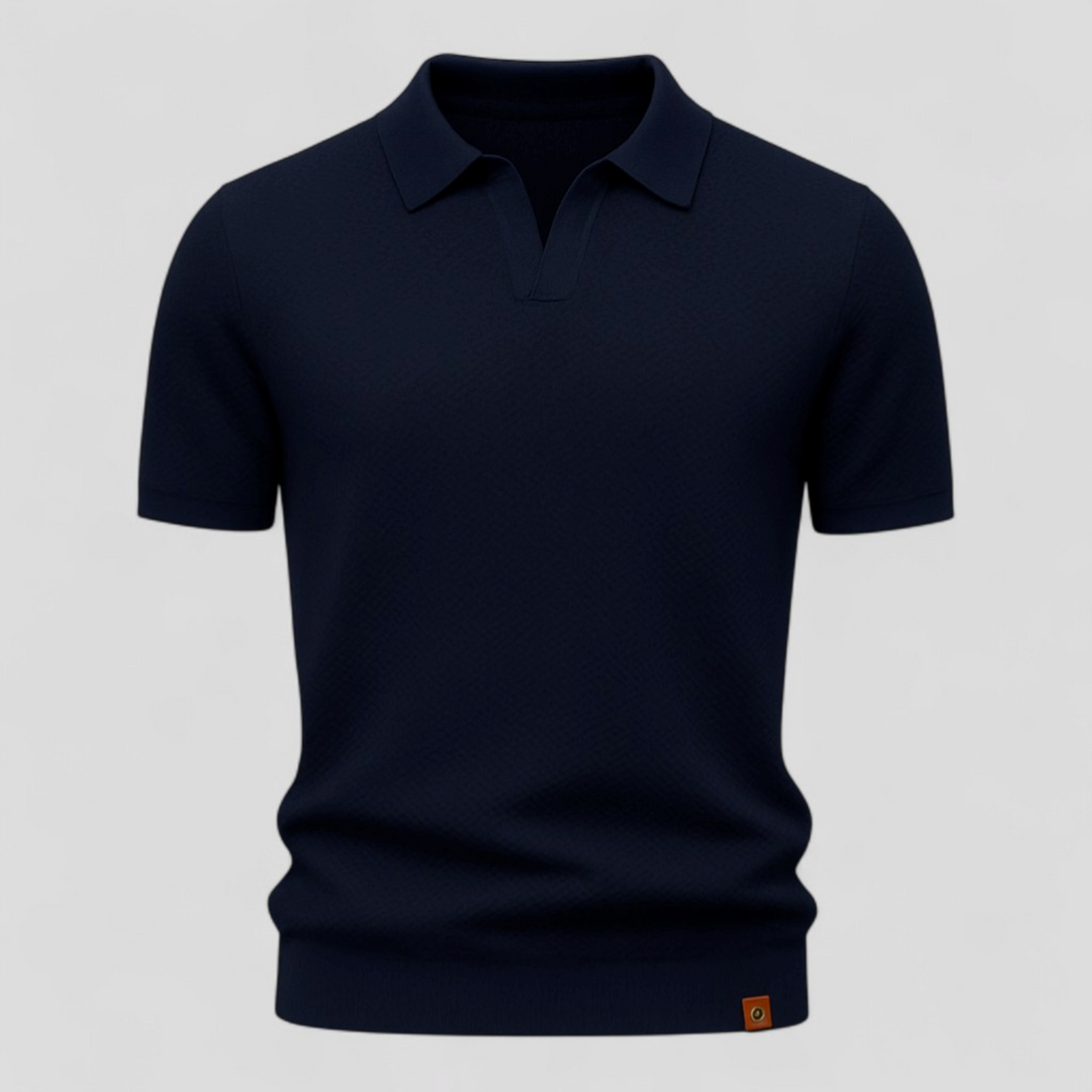 Herren Poloshirt Kurzarm Strukturgewebe