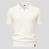Herren Poloshirt Kurzarm Strukturgewebe