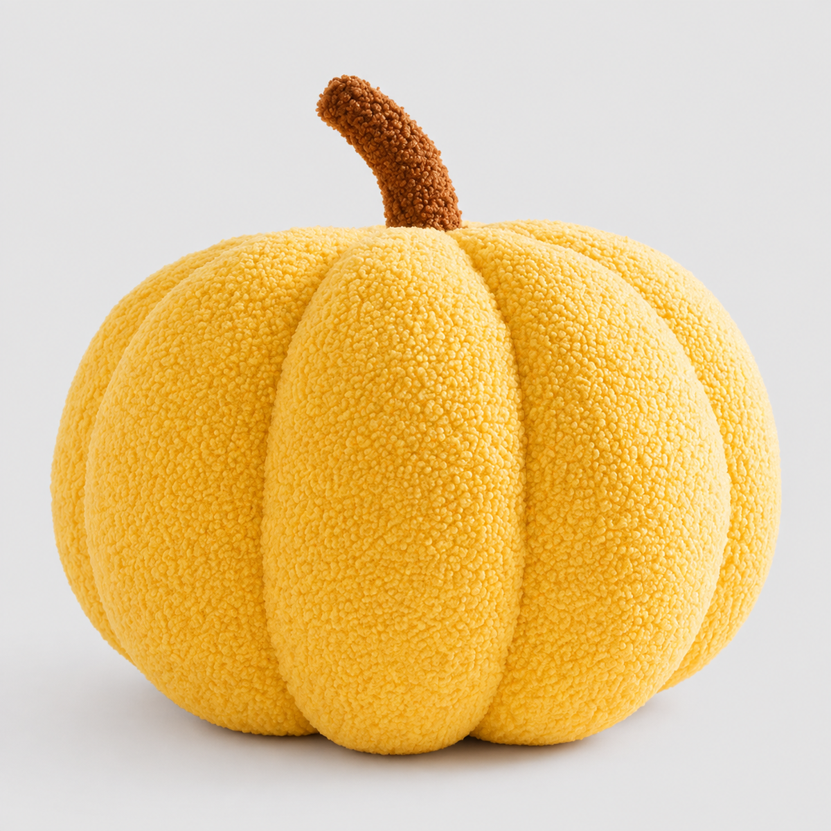 Kürbis-Plüschkissen Herbstdeko