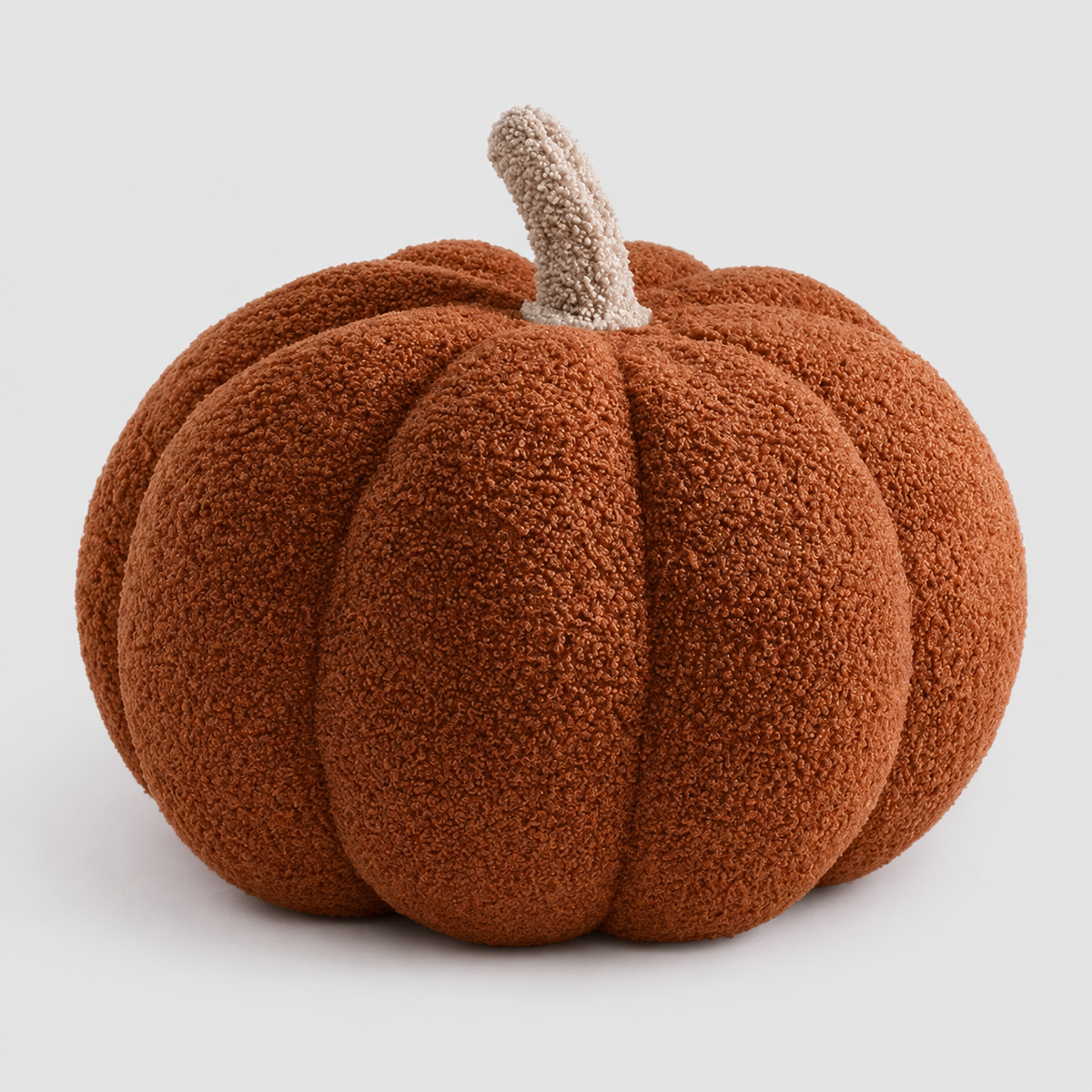 Kürbis-Plüschkissen Herbstdeko