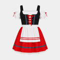 Dirndl mit Spitzenbesatz