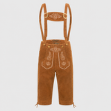 Herren Kniebundhose Wildleder mit Stickerei
