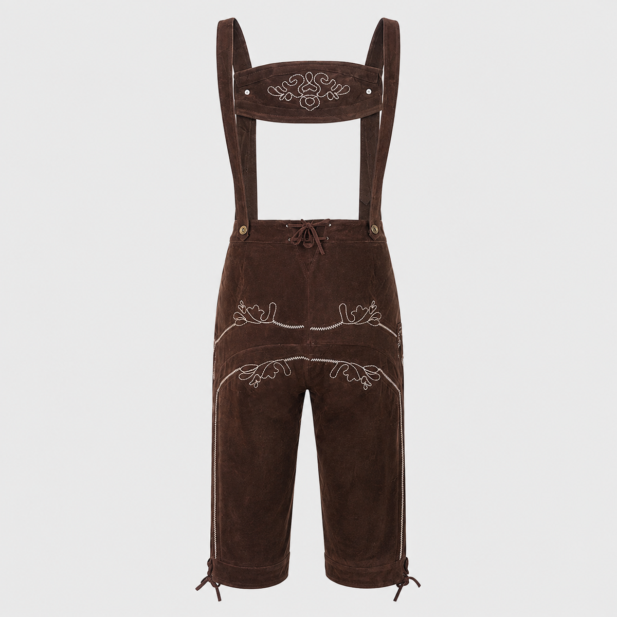 Herren Kniebundhose Wildleder mit Stickerei