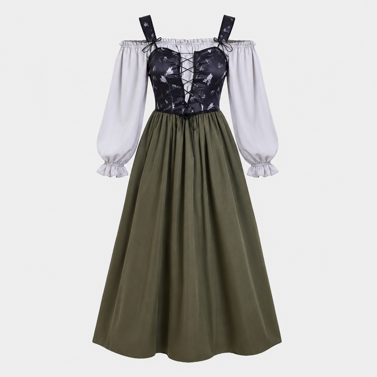 Trachtenkleid mit Puffärmeln