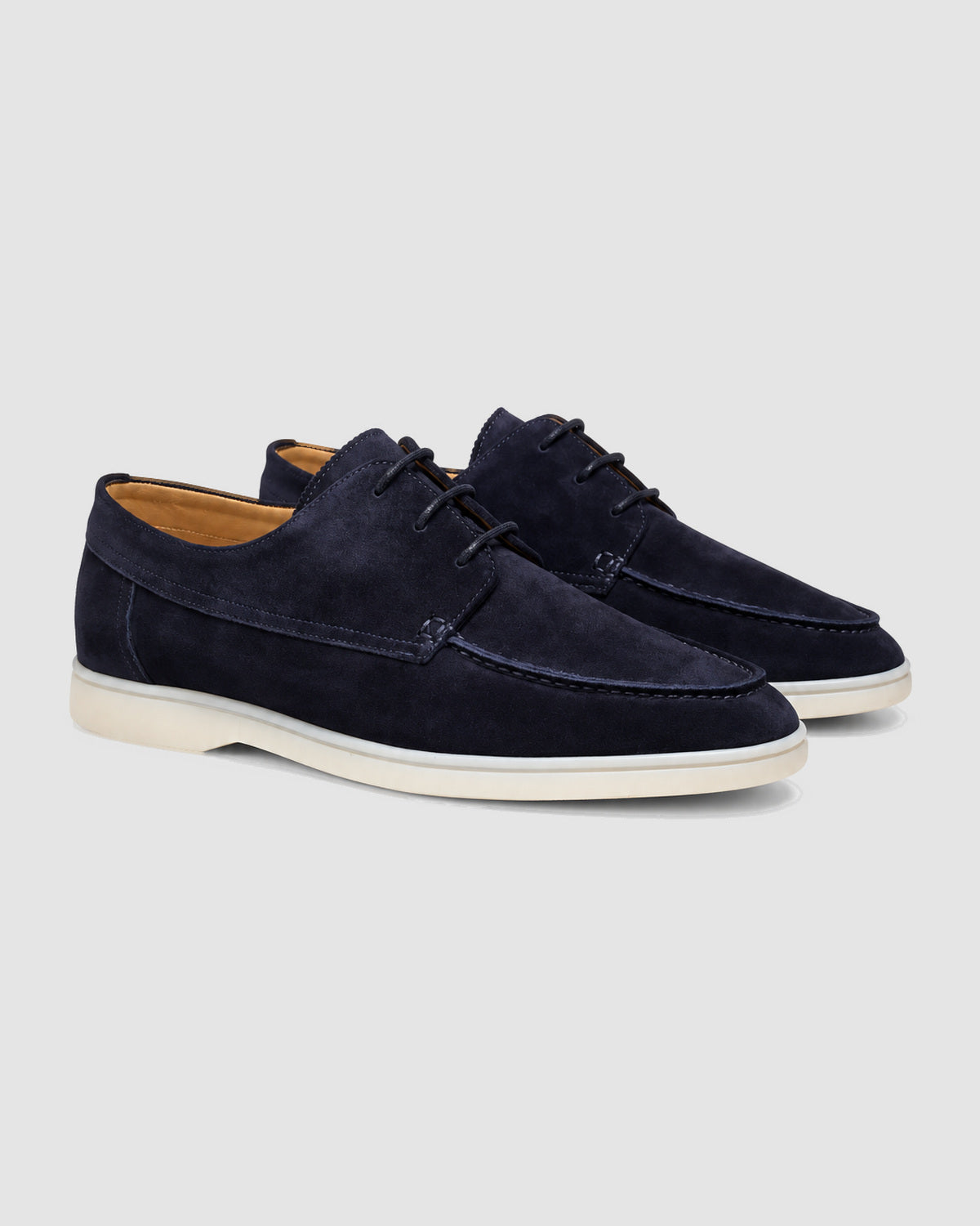Herren Derby Schnürschuhe aus Wildleder – Dunkelblau, Bild 2