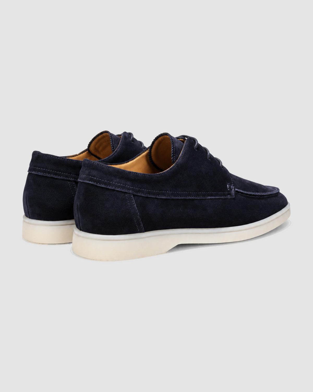 Herren Derby Schnürschuhe aus Wildleder – Dunkelblau, Bild 4