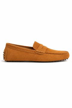 Herren Driver Mokassins Dunkelbraun – Penny-Design