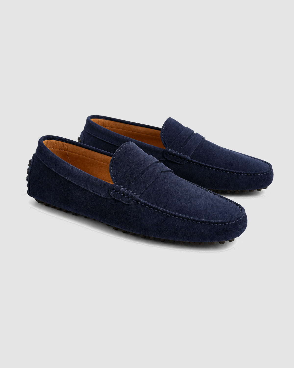 Herren Mokassins im Driving-Stil, Penny-Design – Dunkelblau
