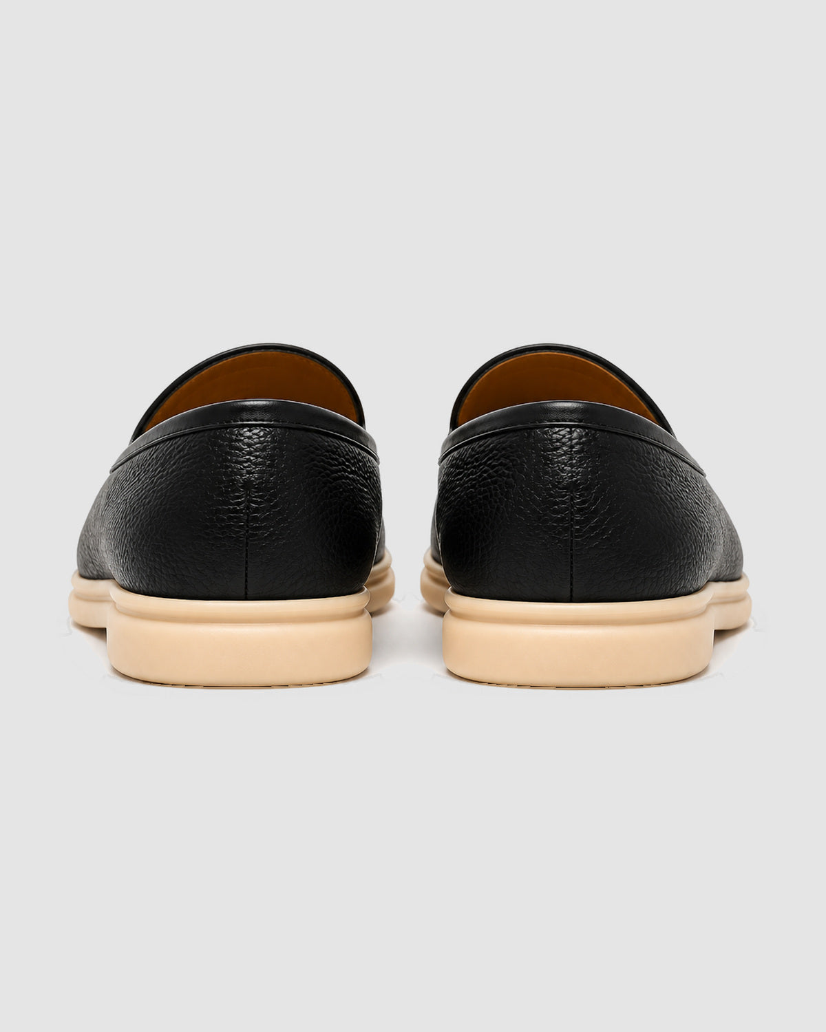 Herren Loafer in Lederoptik mit Narbung – Schwarz, Bild 4