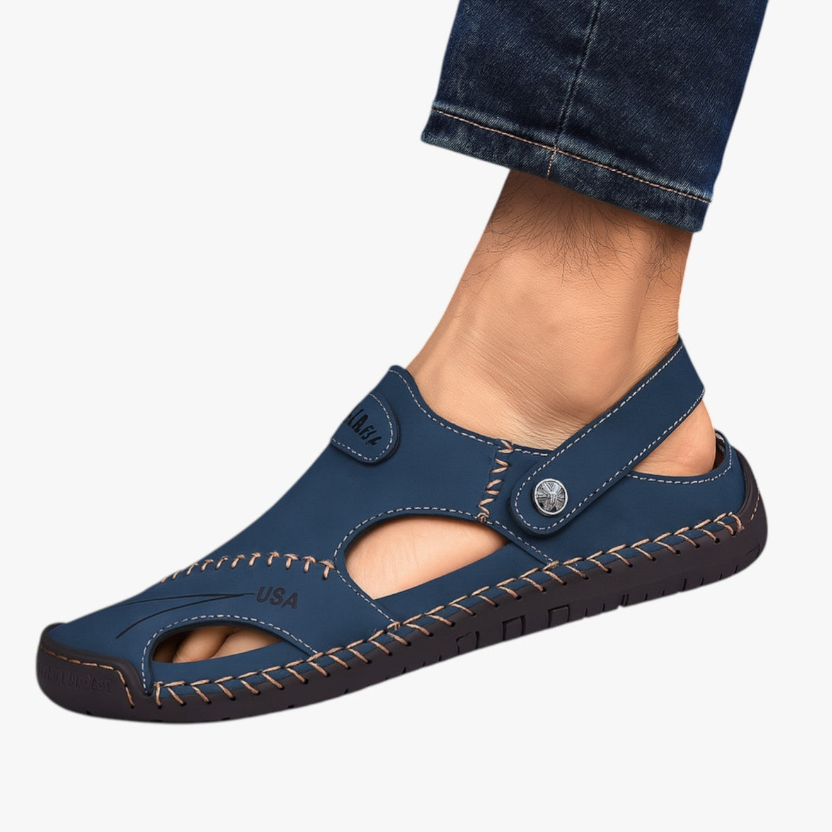 Herren Sandalen Leder
