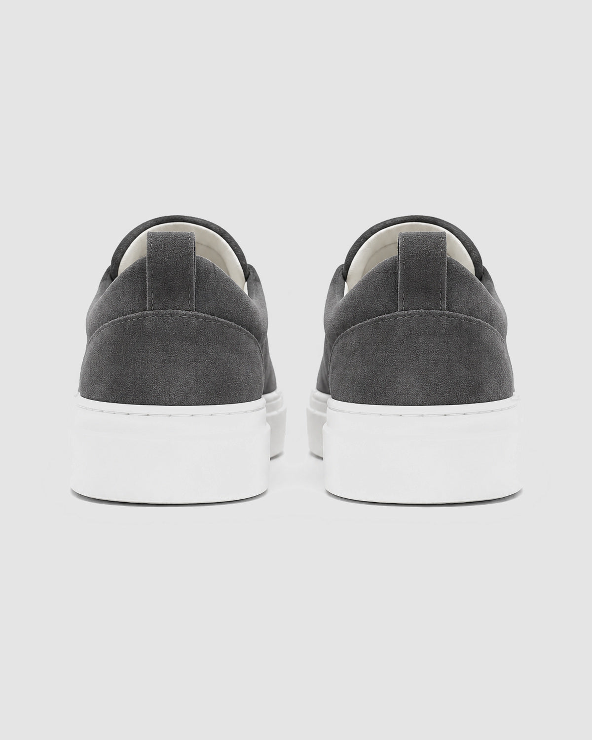 Herren Slip-On Sneaker aus Wildleder – Dunkelgrau, Bild 6