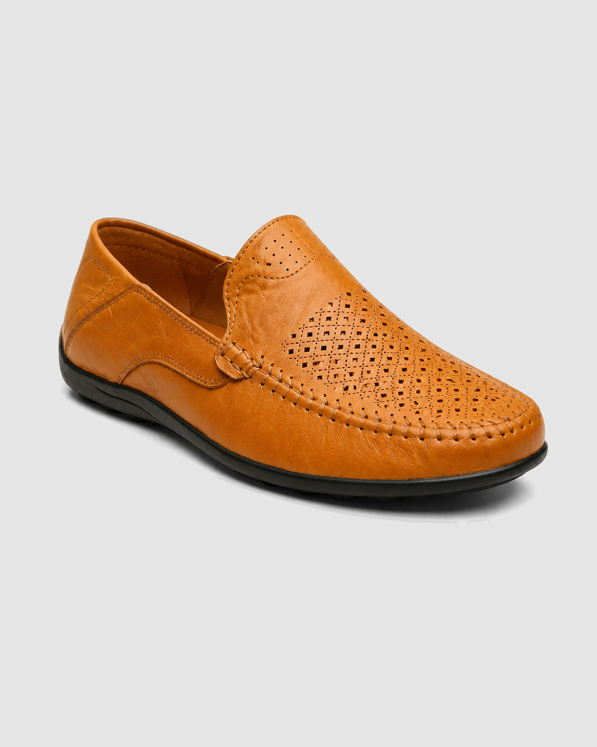 Herren Loafer in Lederoptik, Slip-On – Tan, Bild 4