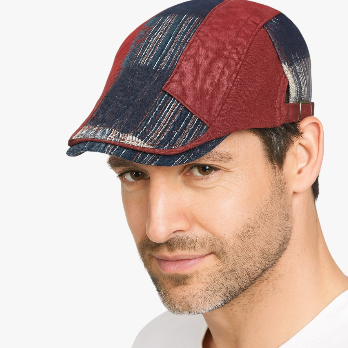 Diego | Bomuldscap i Casual og Åndbar - Rød Vino Hovedstørrelse 55-60cm - Diego | Bomuldscap i Casual og Åndbar - €25