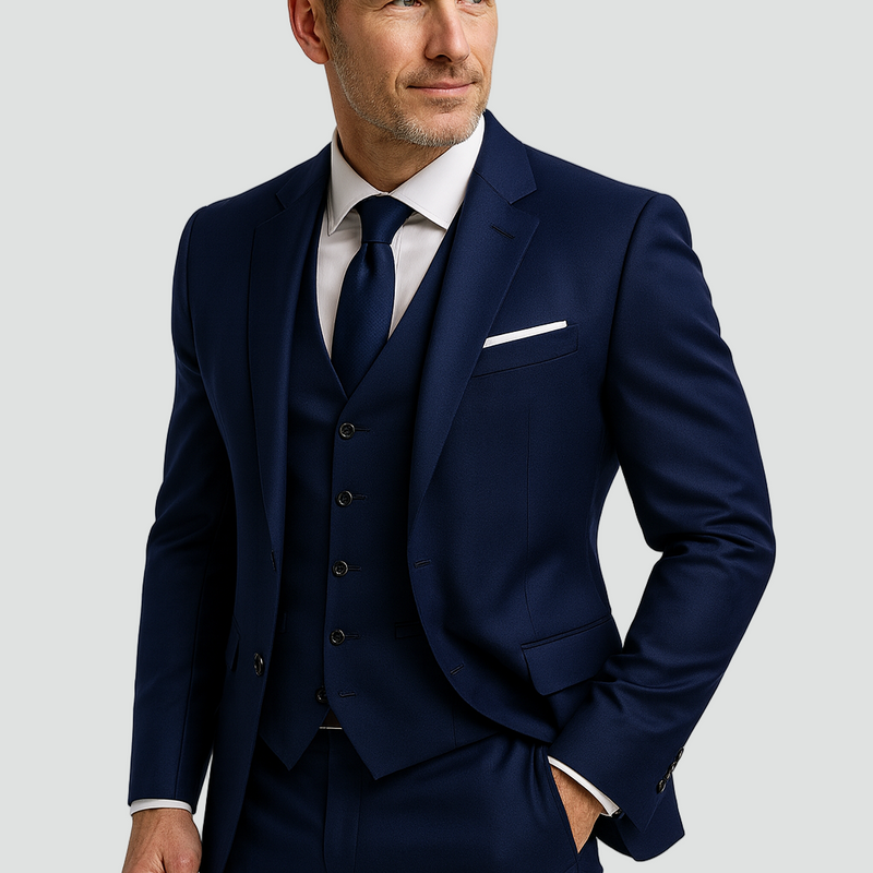 Herrenanzug Slim Fit Dreiteilig