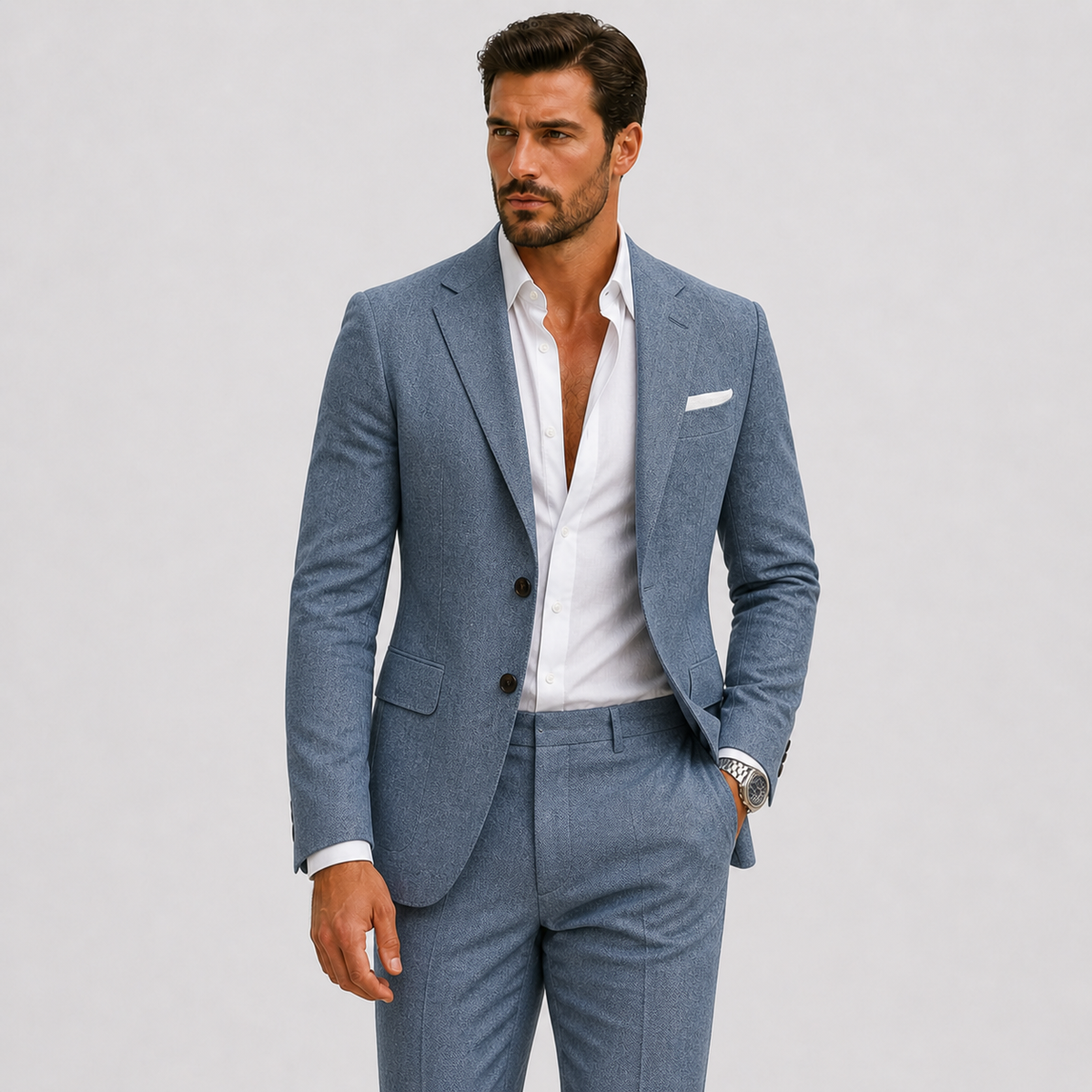 Herrenanzug Zweiteilig Polyester