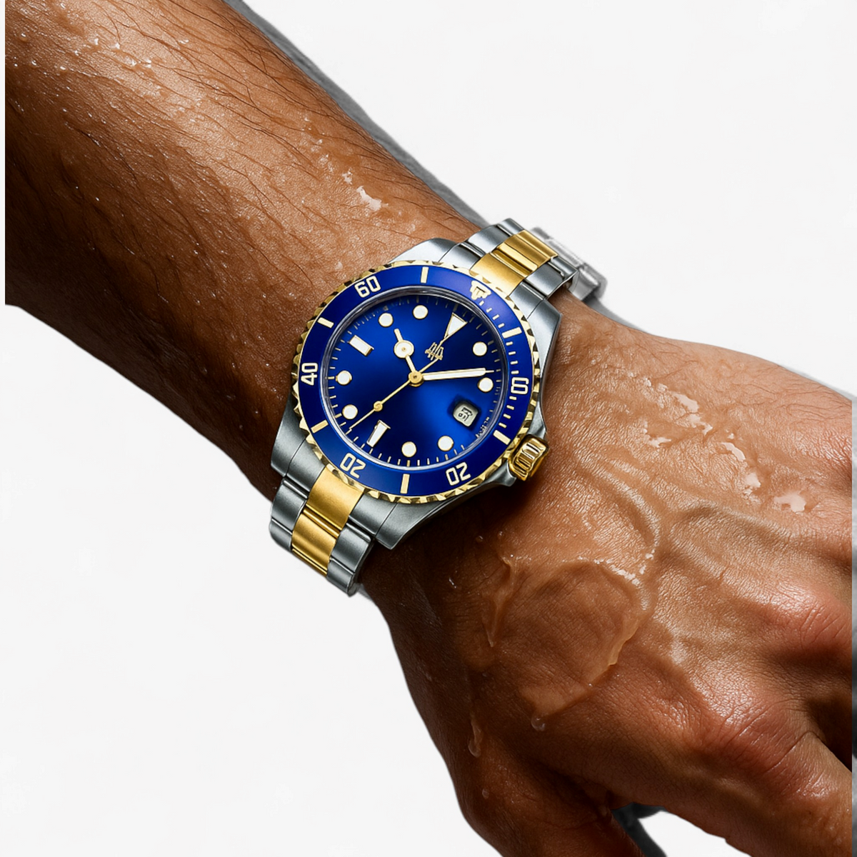 Herren Armbanduhr Edelstahl Wasserdicht
