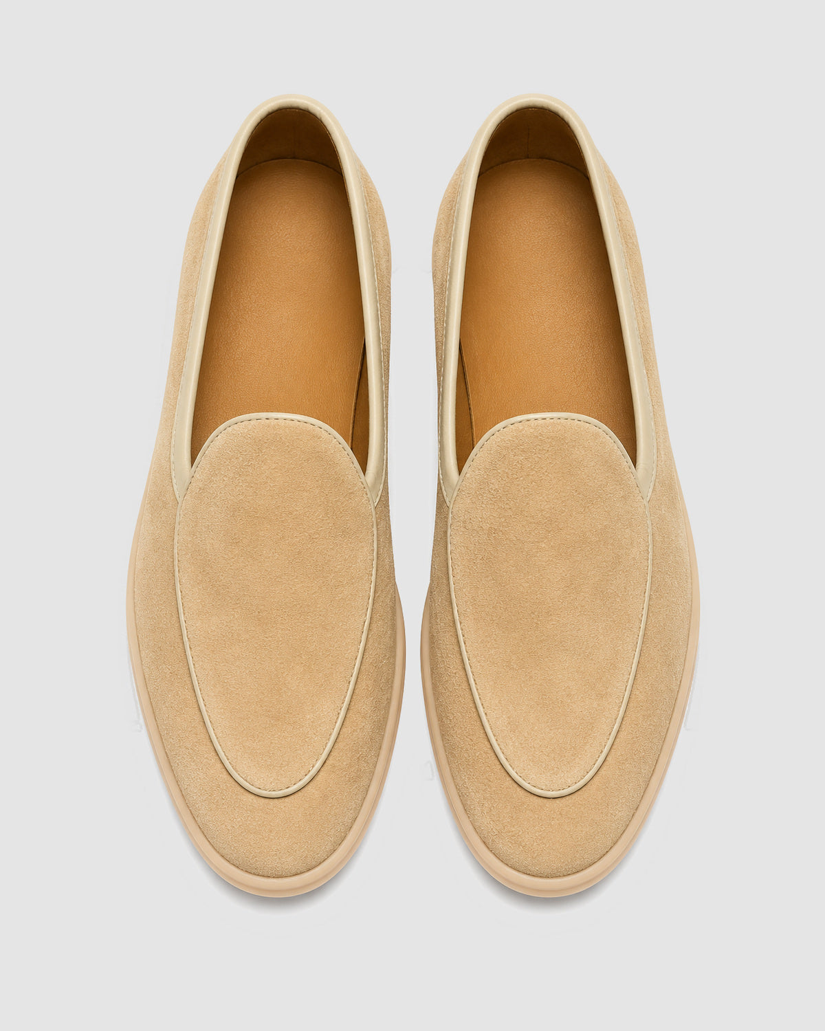 Herren Loafer in Velours-Optik, Slip-On – Khaki, Bild 3