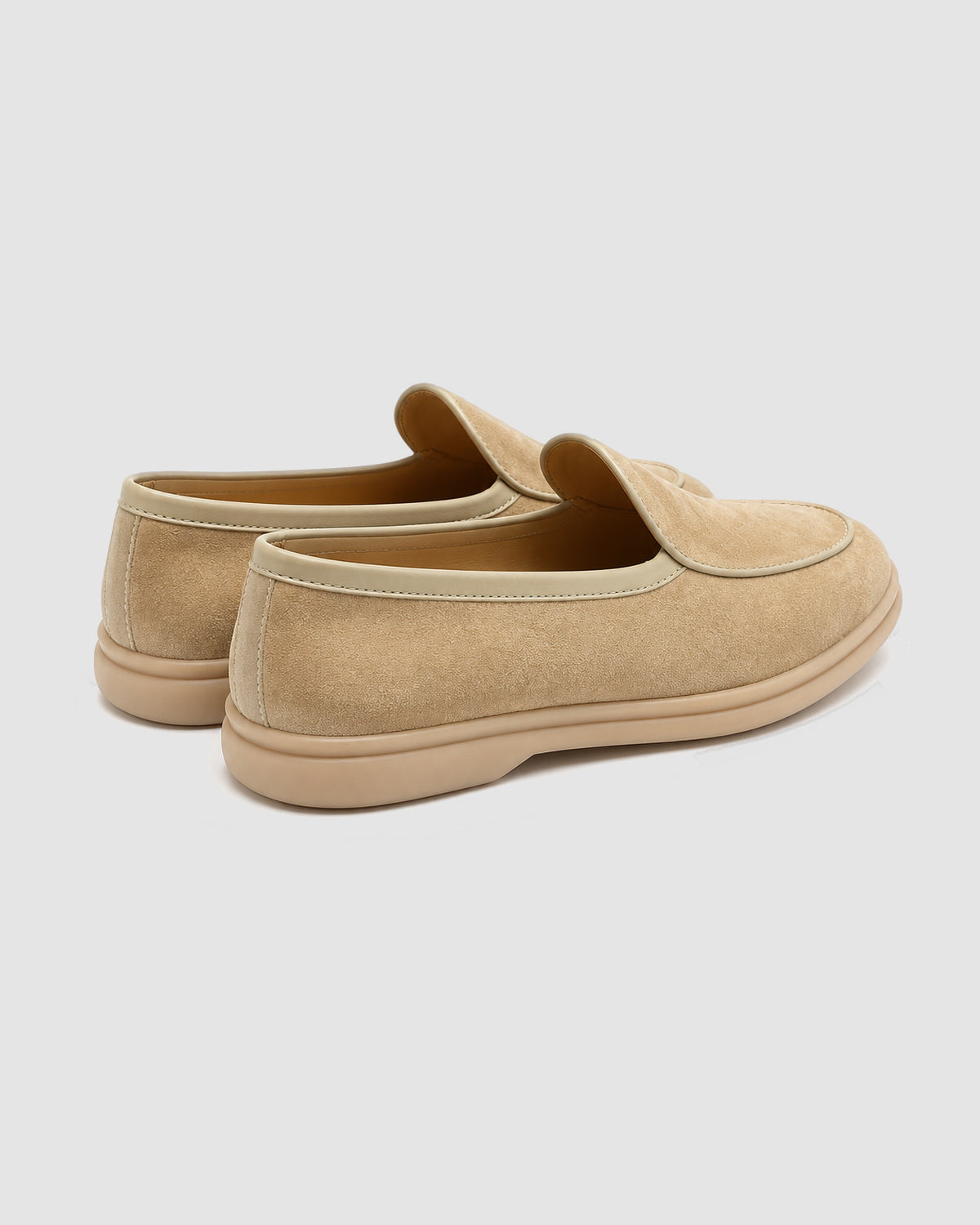 Herren Loafer in Velours-Optik, Slip-On – Khaki, Bild 4