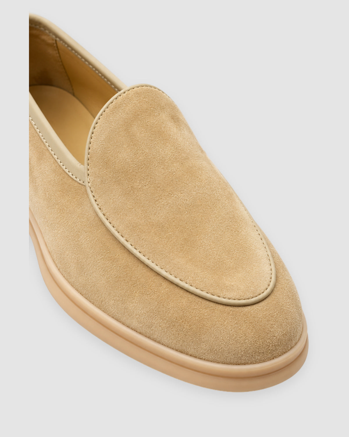 Herren Loafer in Velours-Optik, Slip-On – Khaki, Bild 6