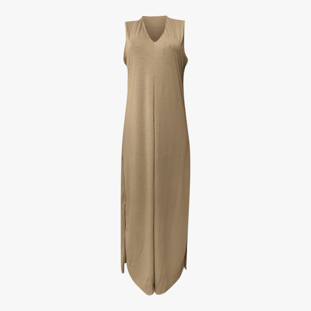 Damen Maxikleid Elegant Ärmellos