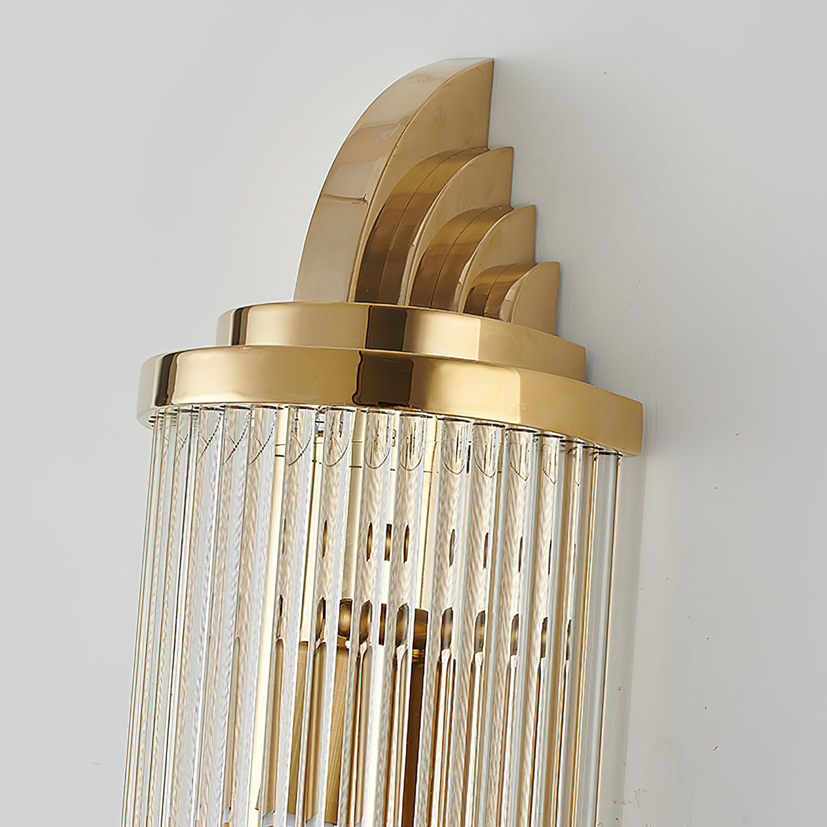 Gatsby Wandlampe - Art-Deco-Eleganz in Gold