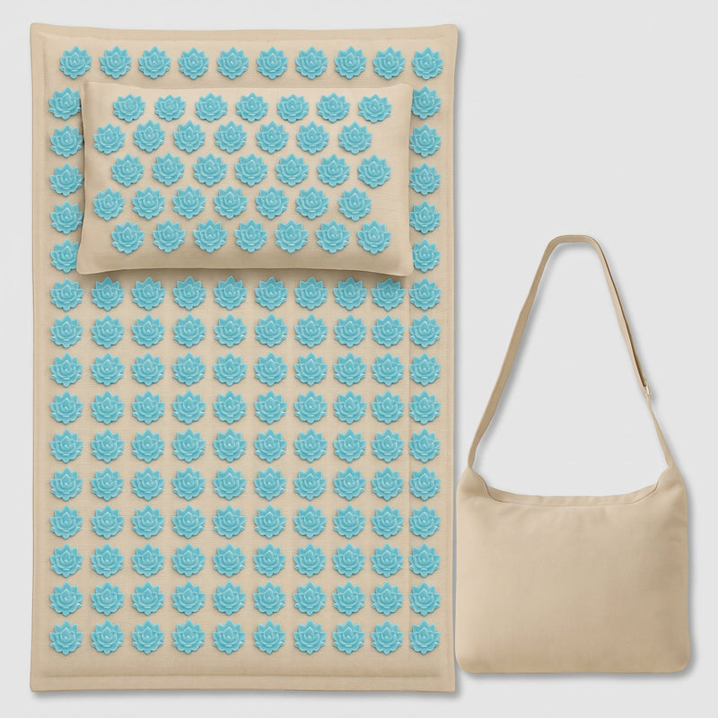Akupressurmatte & Kissen Set - 5500 Druckpunkte