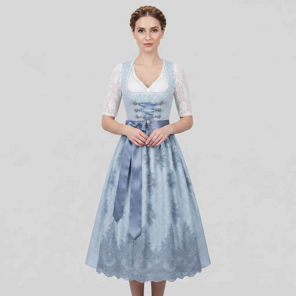 Dirndl mit ausgestelltem Rock