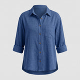 Women's Relaxed Fit Shirt - Loose Casual Blouse