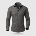 Men's Slim Fit Shirt - Casual Button-Down