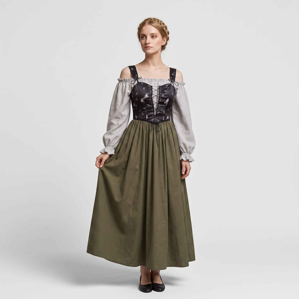 Trachtenkleid mit Puffärmeln