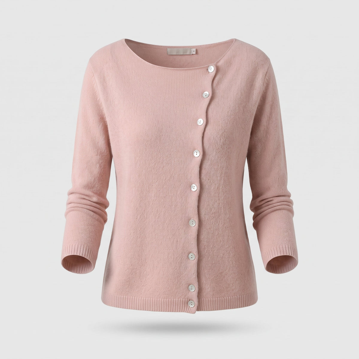 Women's Elegant Wool Cardigan - Lightweight Layering Piece