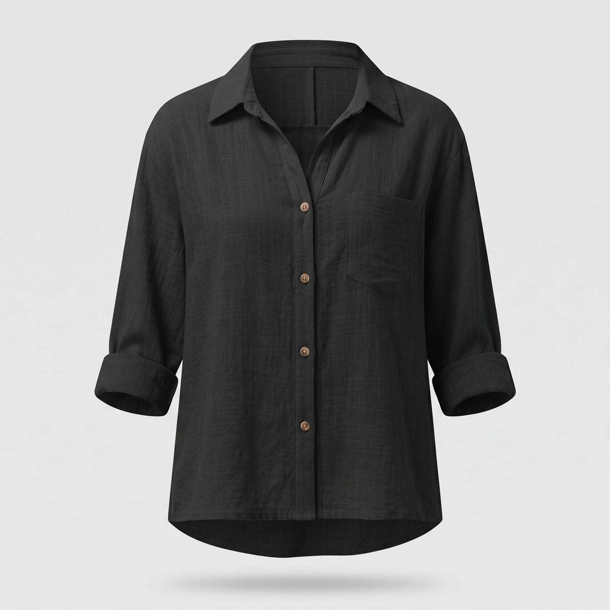 Women's Relaxed Fit Shirt - Loose Casual Blouse