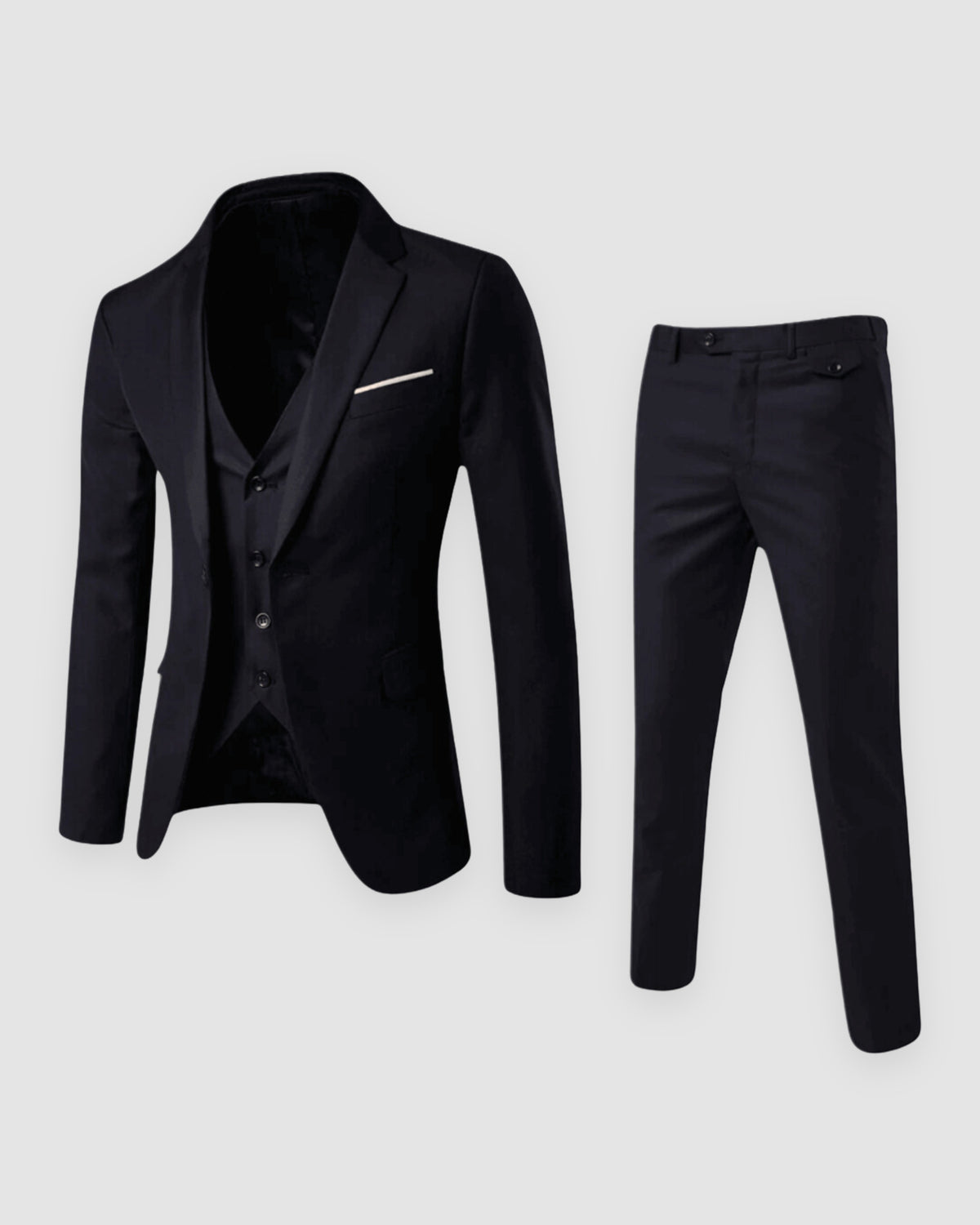 Herren Anzug Slim Fit, dreiteilig, Bild 7