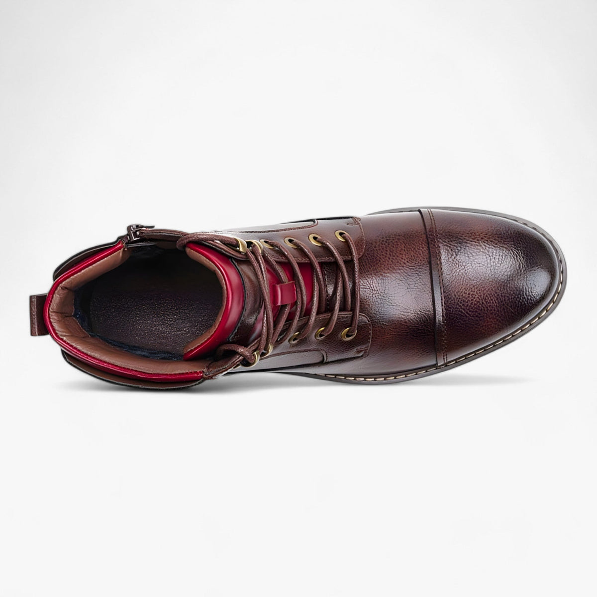 Herren Oxford Stiefel Leder