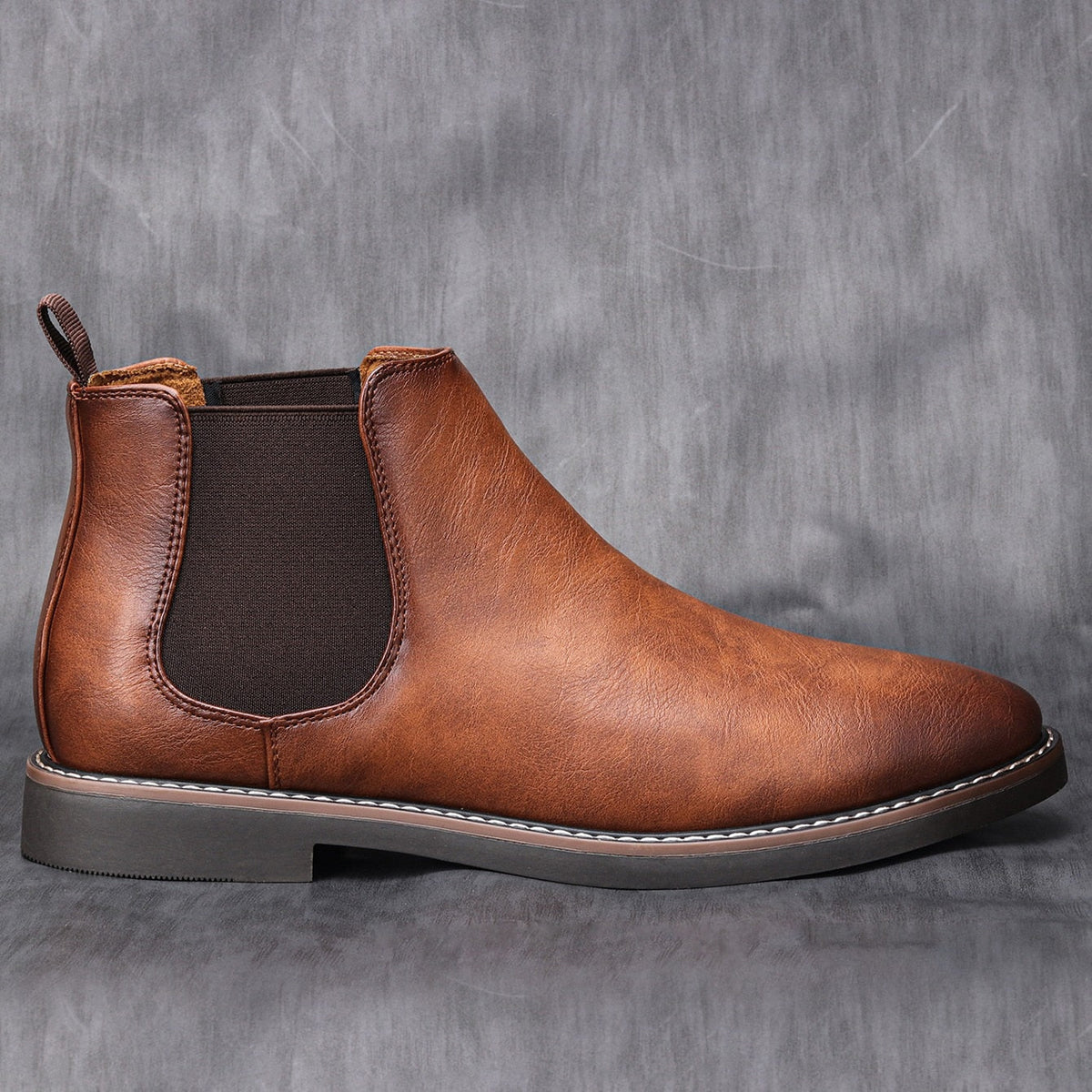 Herren Chelsea-Boots mit elastischen Seiteneinsätzen
