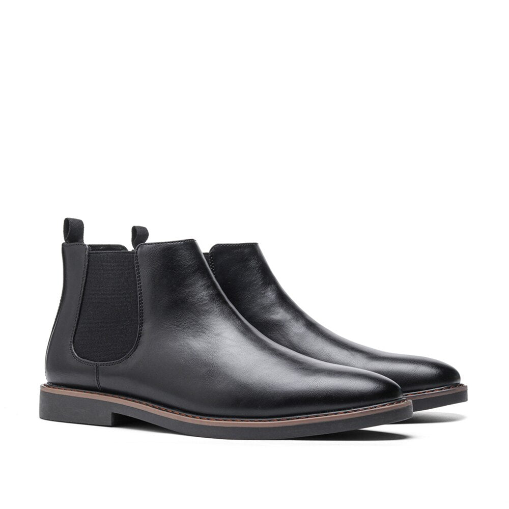 Herren Chelsea-Boots mit elastischen Seiteneinsätzen